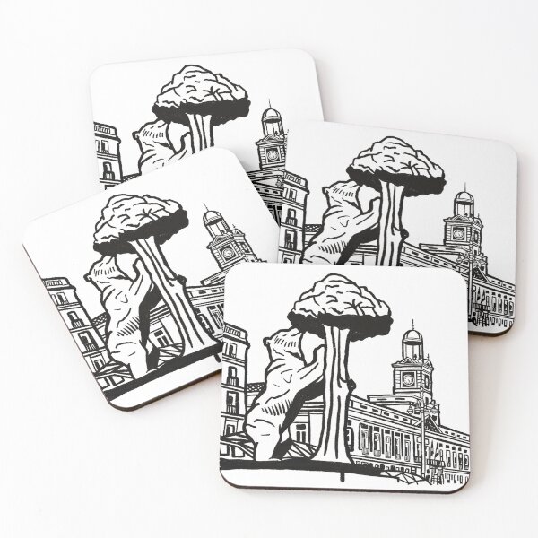 Item preview, Oso y el madroño Spain art Madrid art Madrid city monuments  designed and sold by Tropical Blood.