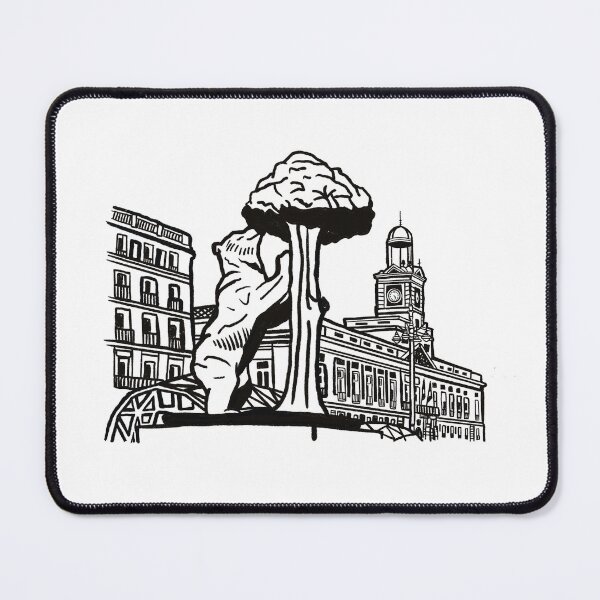 Item preview, Oso y el madroño Spain art Madrid art Madrid city monuments  designed and sold by Tropical Blood.