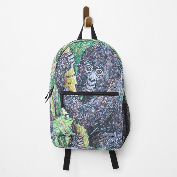 Item preview, Baby Gorilla Art for Kids designed and sold by Kitslam Art.