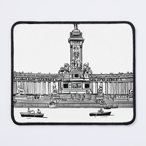 Item preview, Madrid city madrid Spain el retiro madrid city monuments  designed and sold by Tropical Blood.