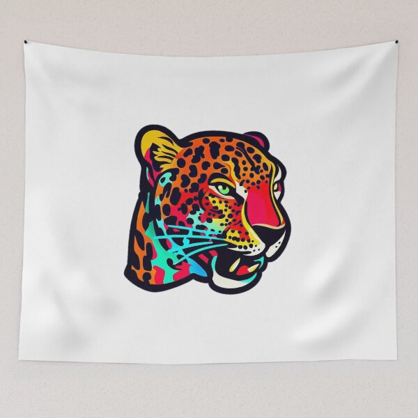 Item preview, Cute colorful Jaguar 2 designed and sold by Tandilia Store.