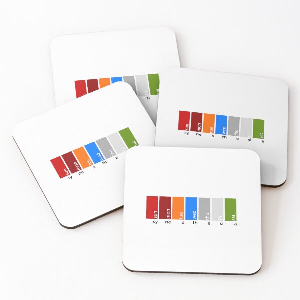 Item preview, Synesthesia - days of the week designed and sold by darkworldhumans.