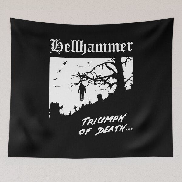 Item preview, HELLHAMMER TRIUMPH OF DEATH SATANIC RATES designed and sold by CHASEFUNK.