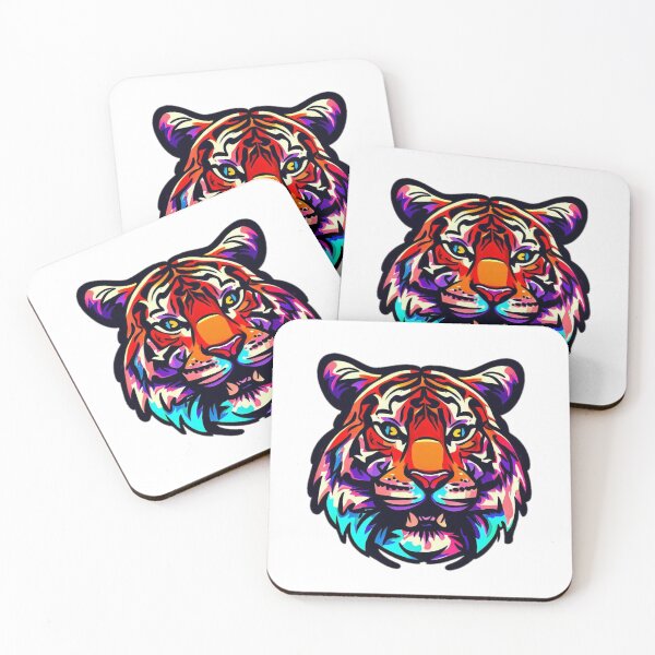 Item preview, Cute Colorful Tiger designed and sold by Tandilia Store.