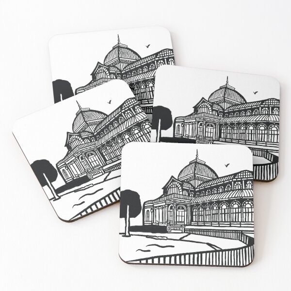 Item preview, Madrid palacio de cristal arquitectura Spain travel Europe buildings  designed and sold by Tropical Blood.