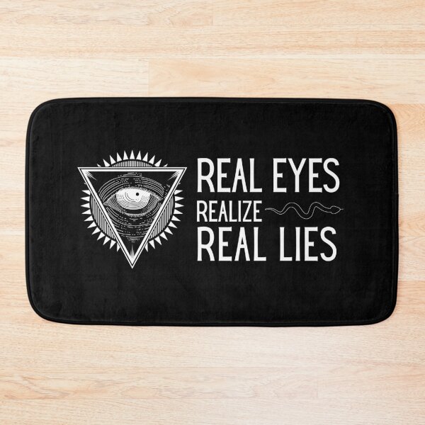 Item preview, Real Eyes Realize Real Lies - Illuminati Design - Conspiracy  designed and sold by thegapstopstore.