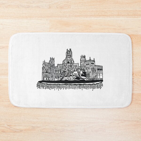 Item preview, Madrid Cibeles madrid city buildings Europe architecture Spain designed and sold by Tropical Blood.
