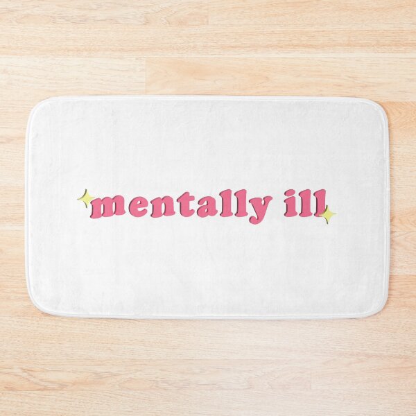 Item preview, pink mentally ill with sparkles designed and sold by sillygaydesigns.