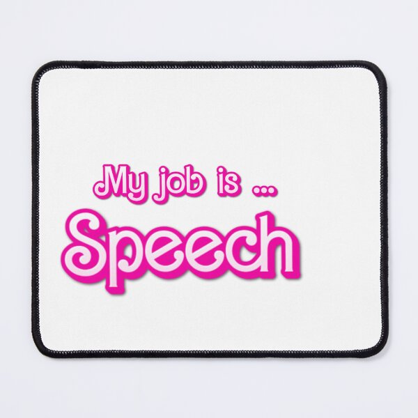Item preview, my job is speech designed and sold by ANNINOART ⭐⭐⭐⭐⭐.
