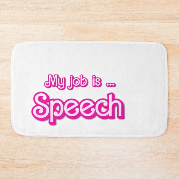 Item preview, my job is speech designed and sold by ANNINOART ⭐⭐⭐⭐⭐.