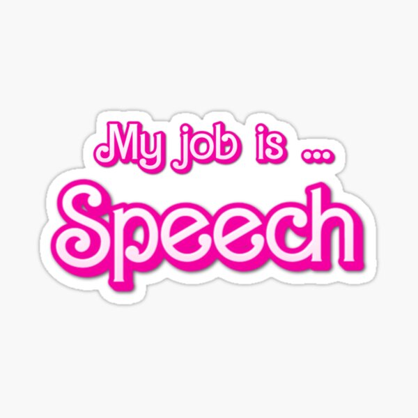 Item preview, my job is speech designed and sold by anninoart.