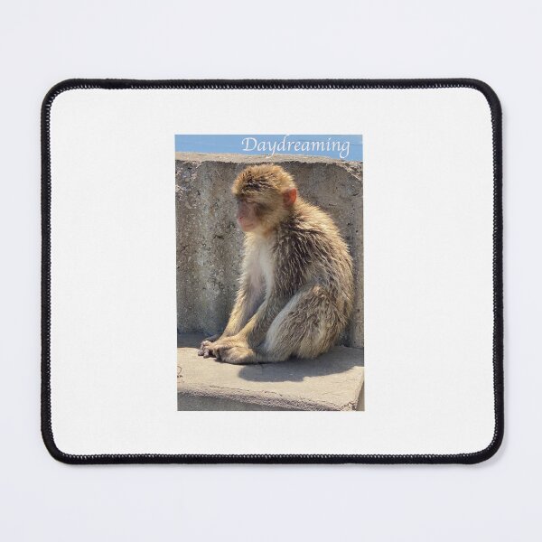 Item preview, Monkey, daydreaming, funny designed and sold by DeeRever.