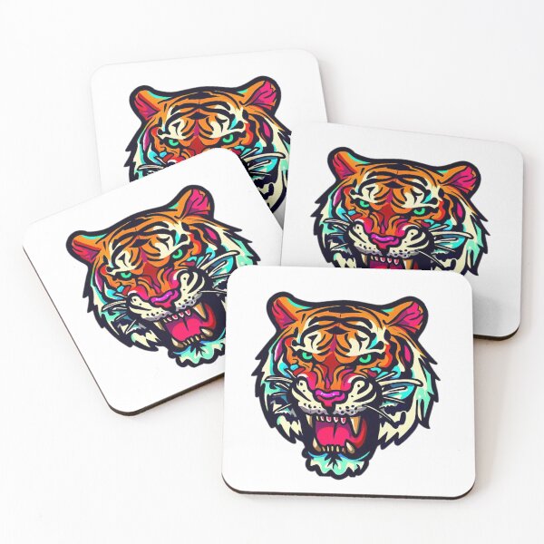 Item preview, Cute Colorful Tiger 2 designed and sold by Tandilia Store.
