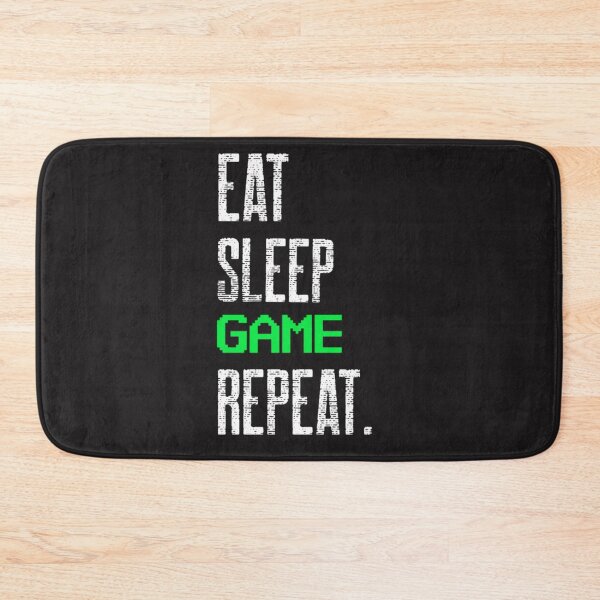 Item preview, Eat sleep game repeat. Gaming Essential designed and sold by LonnieAnkunding.
