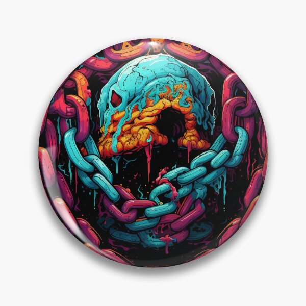 Item preview, Psychedelic Broken Chain: Links of Freedom designed and sold by PsyCloth.