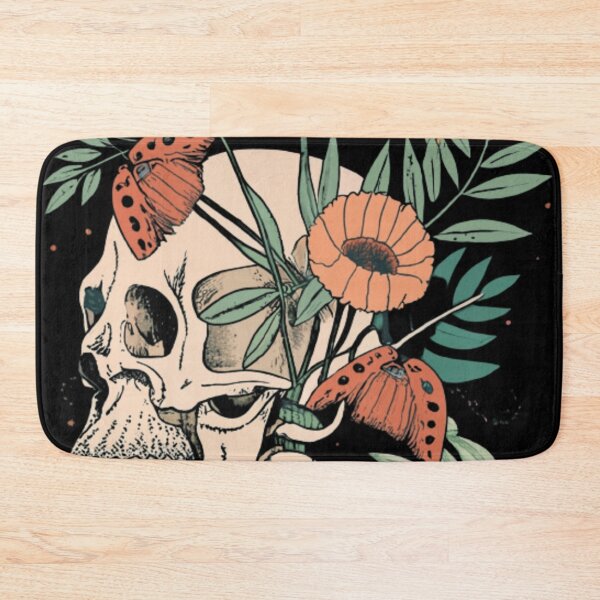 Item preview, Flower Skull designed and sold by SirenMoon.