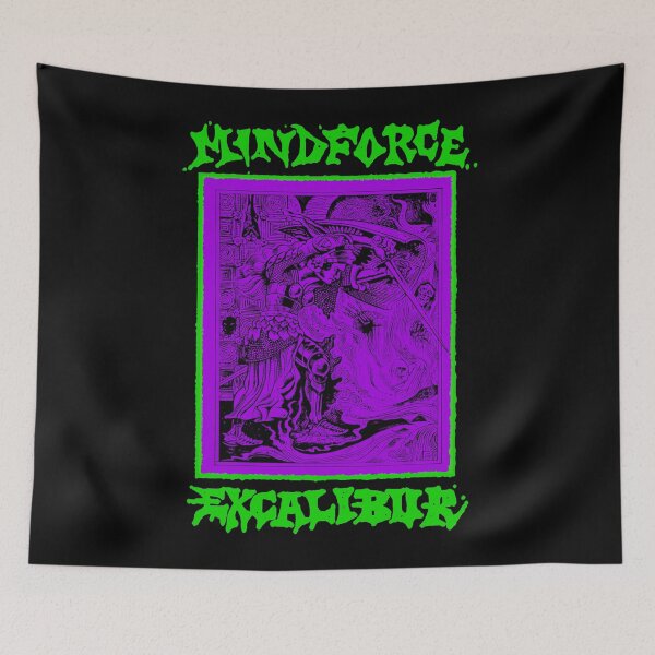 Item preview, Purple Green Mindforce Excalibur designed and sold by parsonarons.