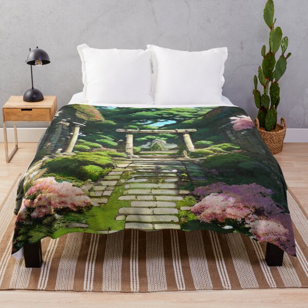 Item preview, Hidden Garden with Path to Ancient Ruin designed and sold by Arkneer.