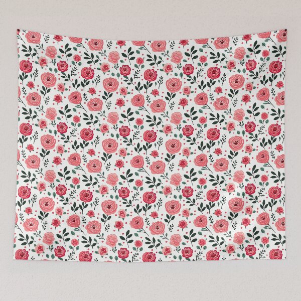 Item preview, cute rose seamless designed and sold by NatthyDesign.