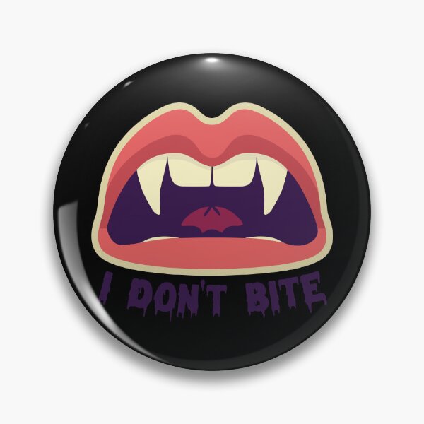 Item preview, I don't bite vampire designed and sold by Gaalaxyz.