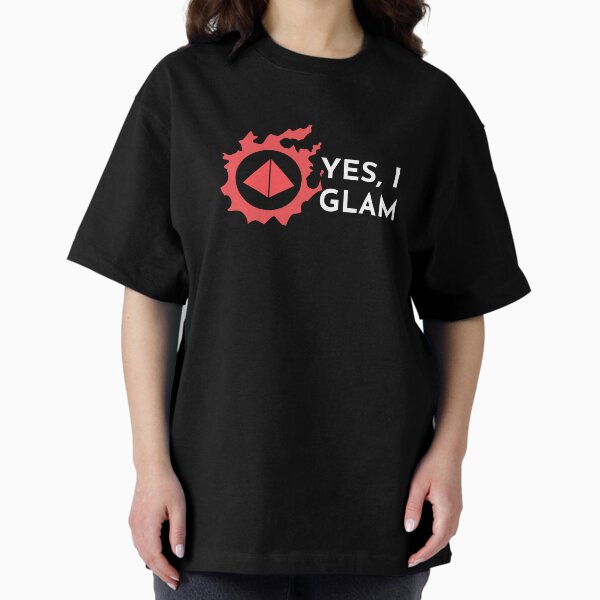 YES, I GLAM Oversized T-Shirt