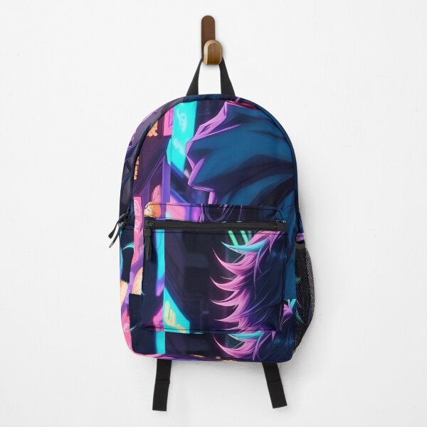 Item preview, "Neon:Innocence with Anime Boy" designed and sold by AyushAIImage01.