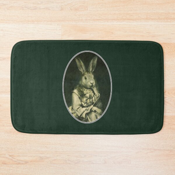 Item preview, Victorian Hare Girl Oval Design designed and sold by mictomart.