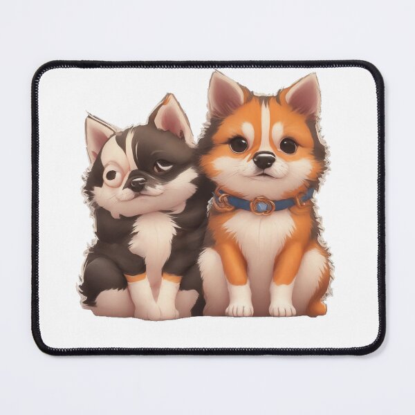 Item preview, Cute Dog and Ugly Dog designed and sold by NidADesign.
