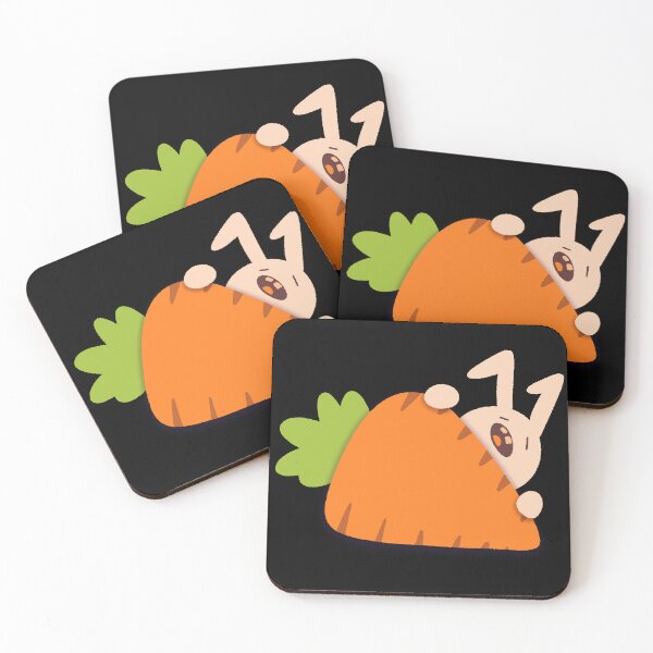 Item preview, Cartoon Rabbit Eating a Carrot designed and sold by Wes.