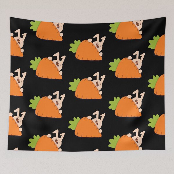 Item preview, Cartoon Rabbit Eating a Carrot designed and sold by Wes.