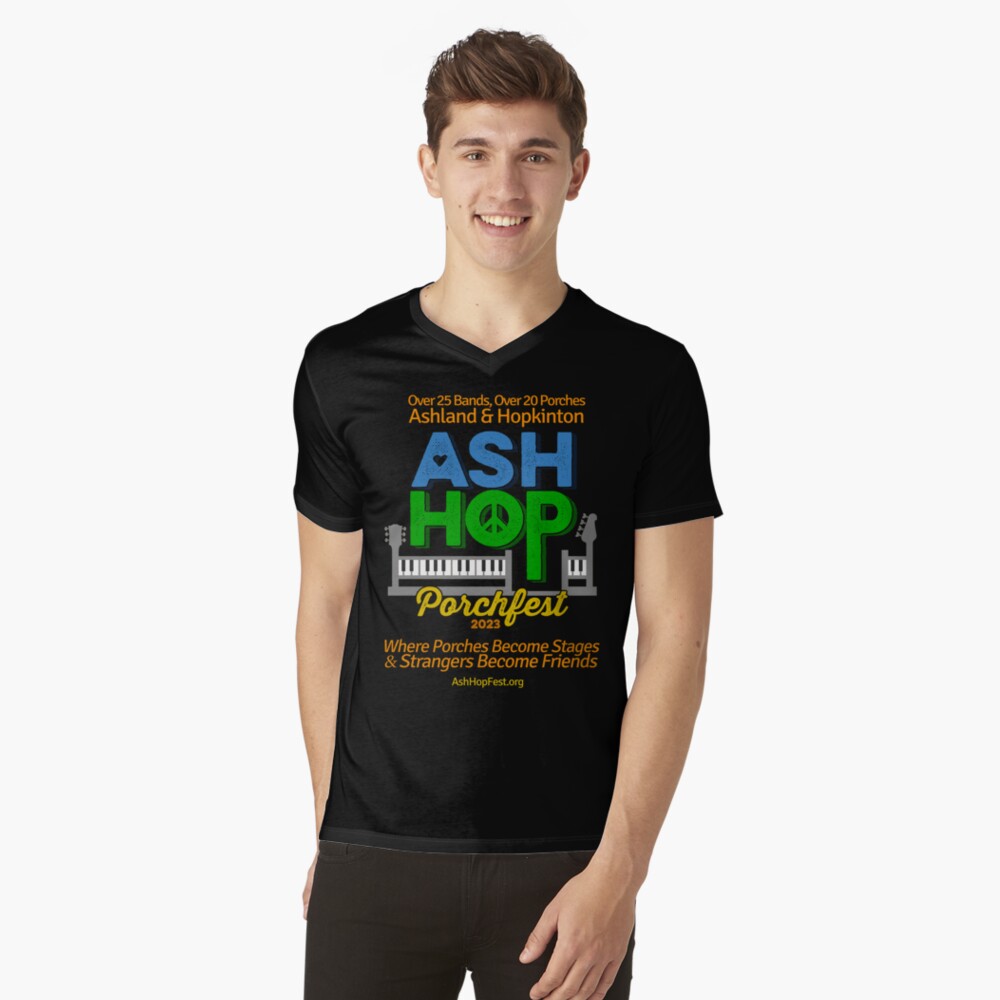 Item preview, V-Neck T-Shirt designed and sold by Regal-Music.