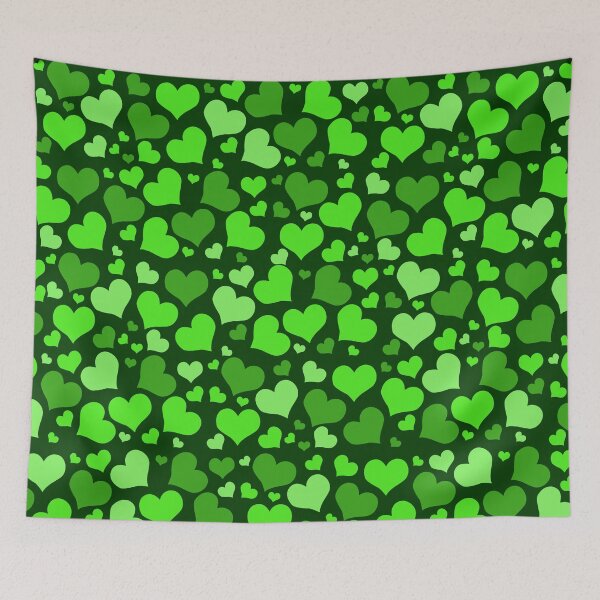Item preview, green hearts stone designed and sold by ZiphGames.