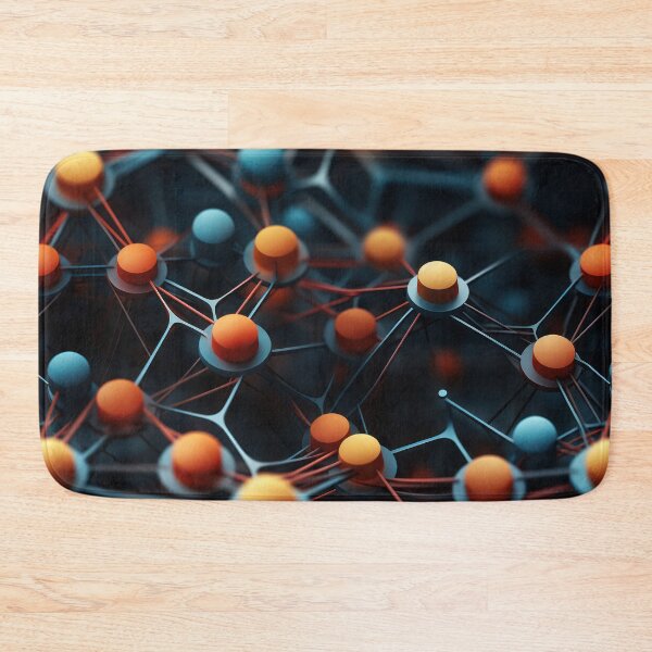 Item preview, Abstract 3D Atomic Pattern designed and sold by E3DArt.