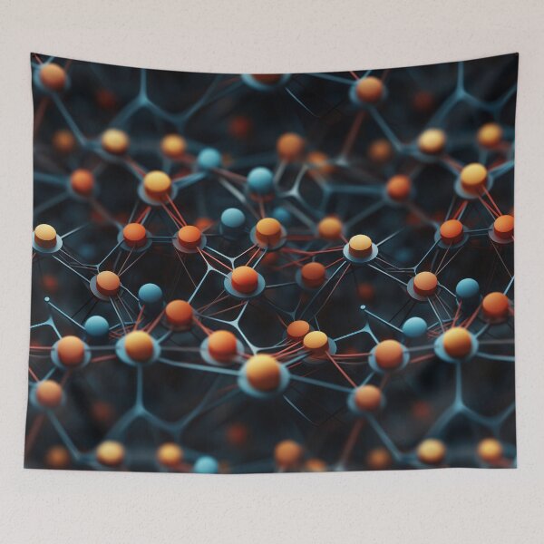 Item preview, Abstract 3D Atomic Pattern designed and sold by E3DArt.