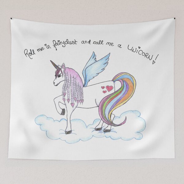 Item preview, Roll Me In Fairydust And Call Me A Unicorn designed and sold by HighArtDesigns.
