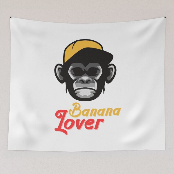 Item preview, Sad Monkey banana lover style designed and sold by CleanDecor.