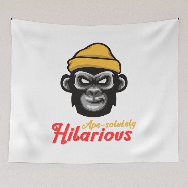 Item preview, Ape-solutely hilarious monkey style designed and sold by CleanDecor.