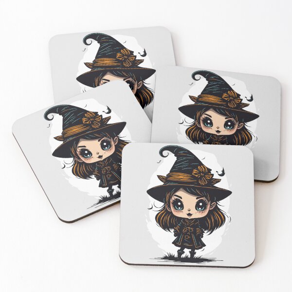 Item preview, Cute Chibi Witch designed and sold by TrickstersTrove.