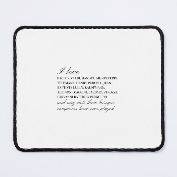 Item preview, I love bach, vivaldi, handel, .... and any note these baroque composers have ever played designed and sold by Athenasgirl.