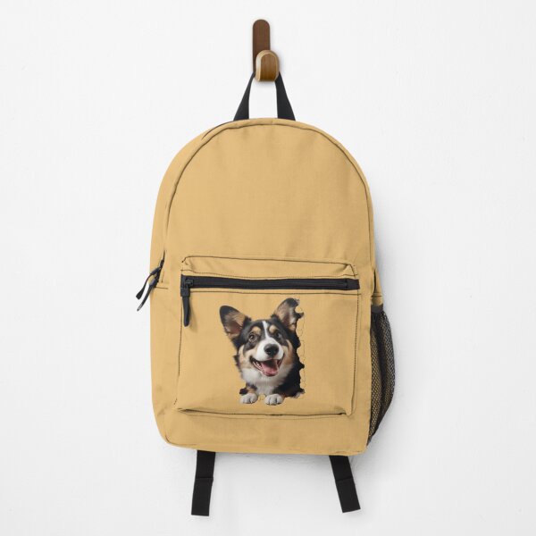 Item preview, Welsh Corgi Dog Breed Popping Out of The Wall #5 designed and sold by DogDigiArt.
