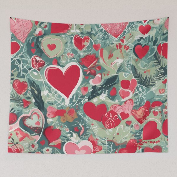 Item preview, Heart Pattern for Bedding - Art designed and sold by AIPICCRAFT.