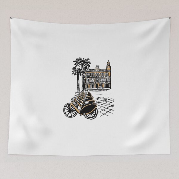 Item preview, Triana canary island Islas Canarias Spain travel bikes barrio triana  designed and sold by Tropical Blood.