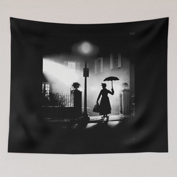 Item preview, Die Macht Der Poppins Zwingt Sie Zu Black  White  	 designed and sold by ltjegrgmzj33.