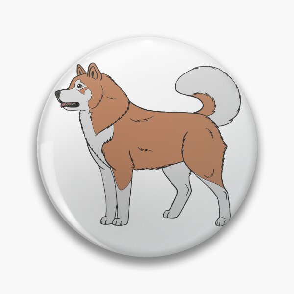 Item preview, Alaskan malamute red and white  designed and sold by Cynthiaetal.