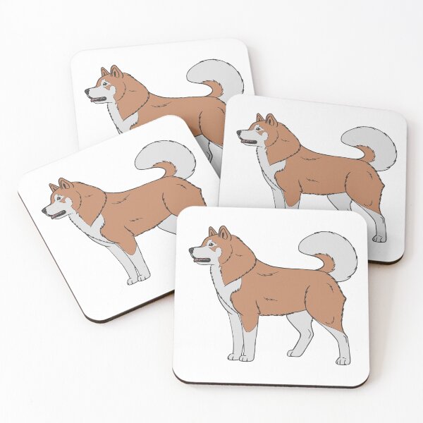 Item preview, Alaskan malamute red and white  designed and sold by Cynthiaetal.