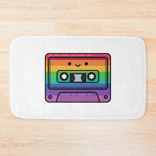 Item preview, Rainbow Cassette designed and sold by SideQuestDoodles.