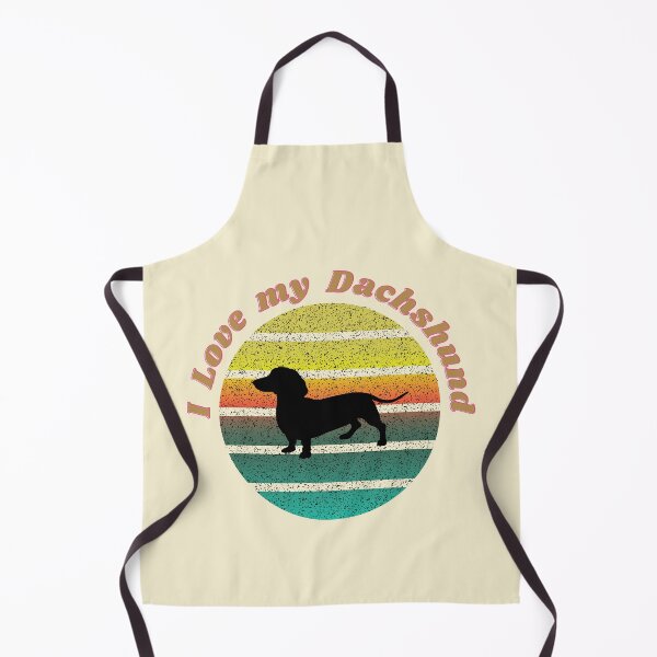 Item preview, Retro Sunset and Dachshund Dog designed and sold by zibziby.