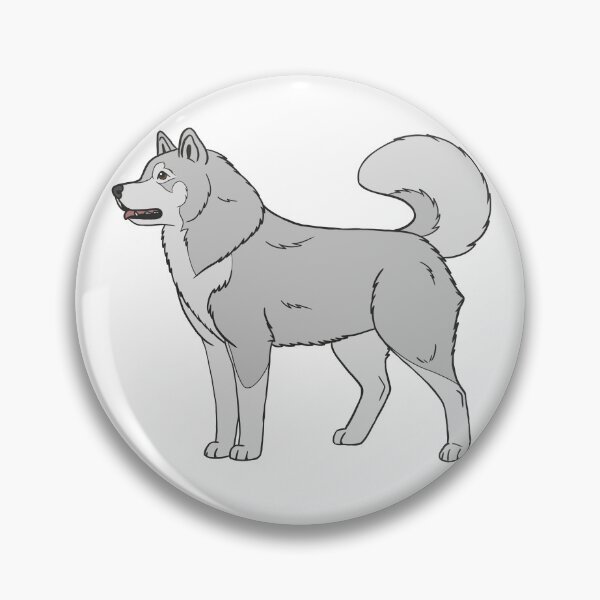 Item preview, Alaskan malamute silver and white  designed and sold by Cynthiaetal.