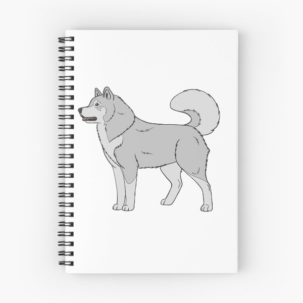 Item preview, Alaskan malamute silver and white  designed and sold by Cynthiaetal.