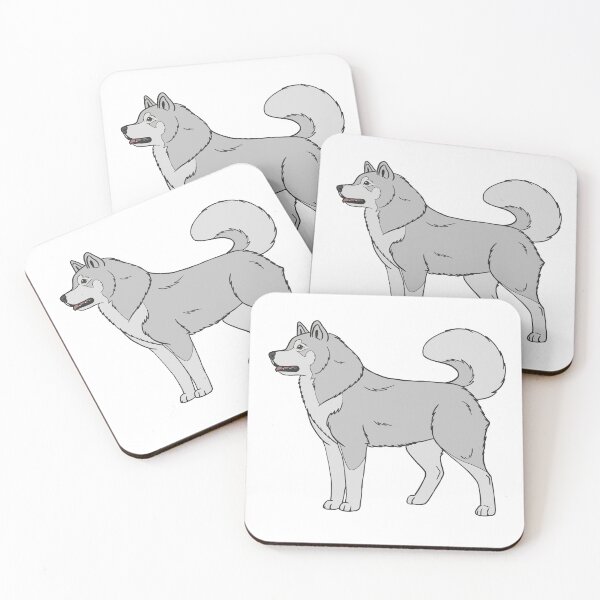 Item preview, Alaskan malamute silver and white  designed and sold by Cynthiaetal.